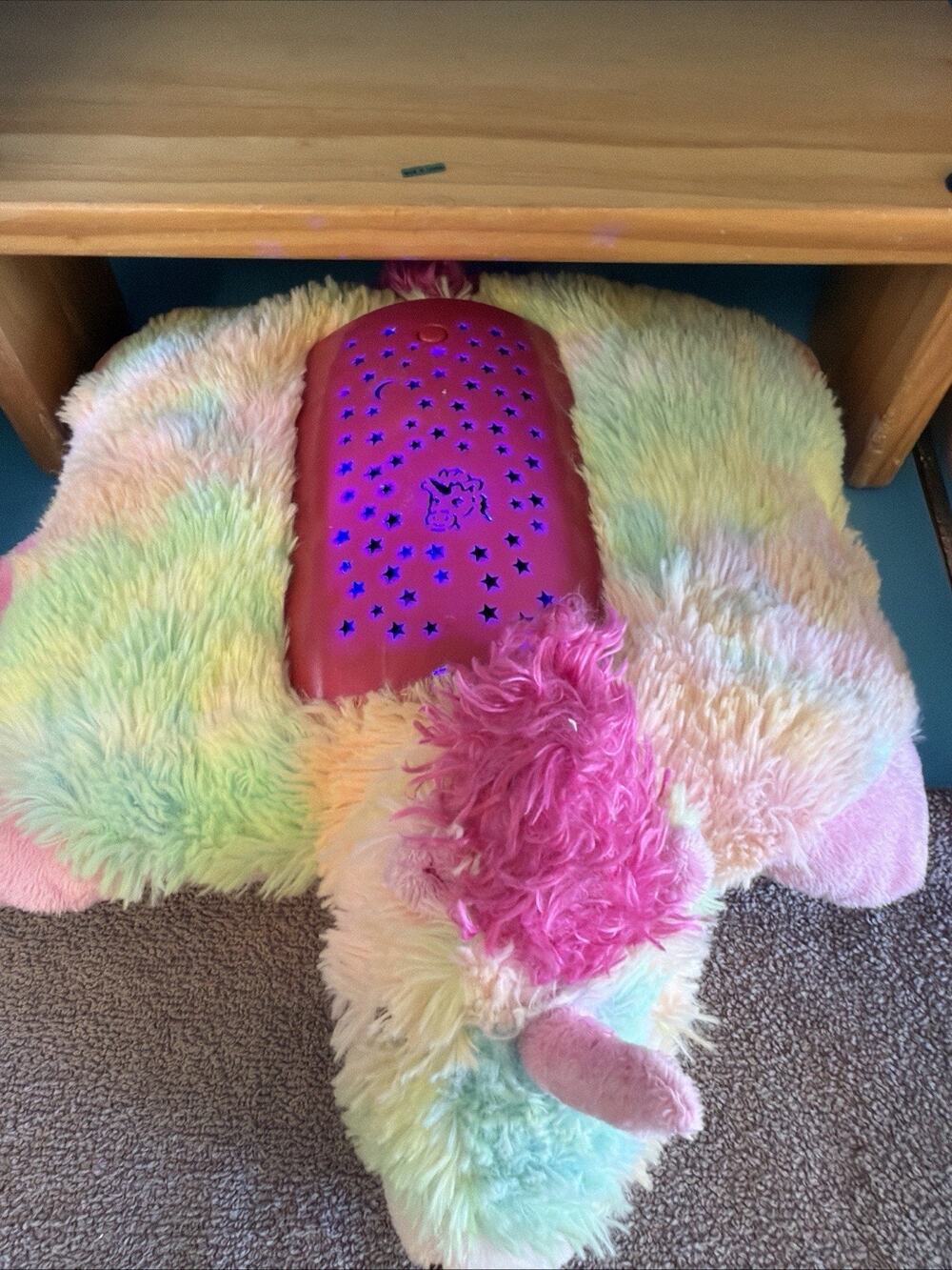 Pillow Pets Dream Lites Color Changing Touch Unicorn Night Light See Pictures